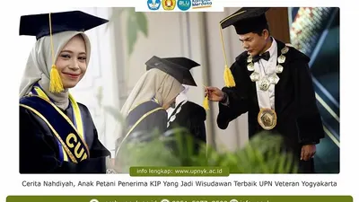 Potret Nahdiyah, penerima KIP Kuliah yang menjadi wisudawan terbaik di UPN Yogyakarta