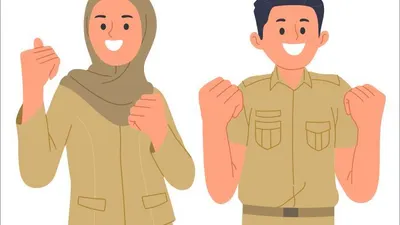 Ilustrasi Guru CPNS 