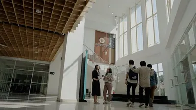Suasana kampus sekolah Vokasi UGM