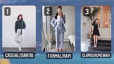 Tes Kepribadian: Mana Outfit yang Paling Nyaman? Jawabanmu Ungkap&nbsp;Jati Diri Aslimu!