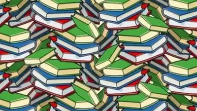 Tes Ilusi Optik: Temukan Pensil Hijau di Antara Tumpukan Buku Ini dalam 15 Detik