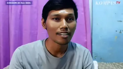 Irfan Setiawan, teman Kafi anak Ketua RT Pasren dan terpidana kasus Vina Cirebon (Tangkap Layar YouTube KompasTV)