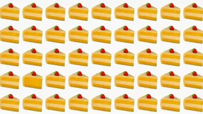Tes Ilusi Optik: Bisakah Kamu Temukan Cheesecake yang Berbeda dalam 10 Detik? Buktikan Mata Masih Tajam