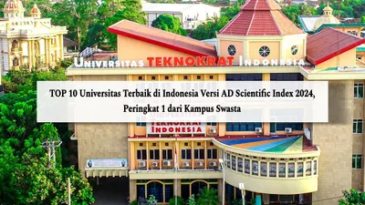 AD Scientific Index telah merilis daftar peringkat universitas di seluruh dunia, termasuk yang masuk 10 terbaik di Indonesia.