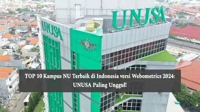 Ada beberapa universitas terbaik di Indonesia, termasuk perguruan tinggi berbasis agama Islam khususnya NU.