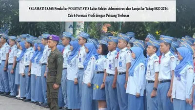 Ada tiga program studi yang dibuka pada SPMB POLSTAT STIS 2024 yaitu D-3 Statistika, D-4 Statistika, dan D-4 Komputasi Statistik.