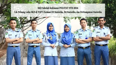 Ada tiga program studi yang dibuka pada SPMB POLSTAT STIS 2024 yaitu prodi D3 Statistika, D4 Statistika, dan D4 Komputasi Statistik.