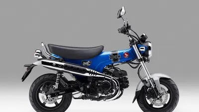 Adalah Honda ST125 Dax. Sepeda motor yang klasik, simple namun tetap berteknologi modern ini hadir dengan warna baru.