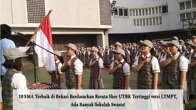 10 SMA Terbaik di Bekasi Berdasarkan Rerata Skor UTBK Tertinggi versi LTMPT, Ada Banyak Sekolah Swasta!