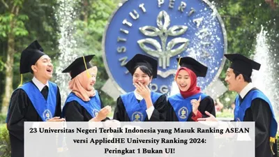 Artikel kali ini akan membahas lebih dalam mengenai universitas negeri terbaik di Indonesia yang masuk peringkat ASEAN.
