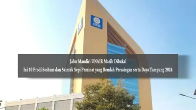 Bagi kamu yang ingin menjadi mahasiswa Universitas Airlangga, maka bisa mendaftar jalur Seleksi Mandiri Reguler.