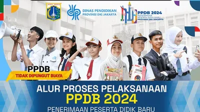 Catat! Ini Jadwal dan Cara Lapor Diri PPDB Jakarta 2024 Jenjang SD hingga SMK