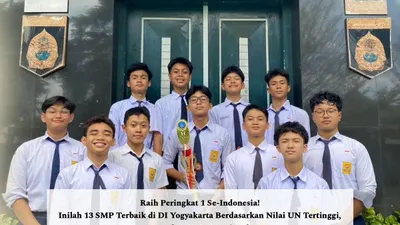 Beberapa sekolah jenjang SMP terbaik di Provinsi DI Yogyakarta yang masuk ranking nasional bisa menjadi referensi pada PPDB.