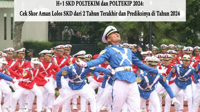 Berikut ini skor lolos SKD POLTEKIM dan POLTEKIP dari 2 tahun terakhir dan prediksi skor aman lolos SKD di tahun 2024.