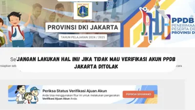  Pendaftaran PPDB (Penerimaan Peserta Didik Baru) Jakarta saat ini tengah berlangsung, mulai dari jenjang SD, SMP, SMA dan SMK.