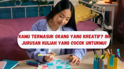 Illustrasi. 6 jurusan kuliah paling cocok bagi kamu si paling kreatif 