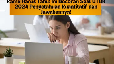 Ilustrasi UTBK 2024