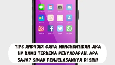 Illustrasi. Cara menghentikan hp yang terkena penyadapan 