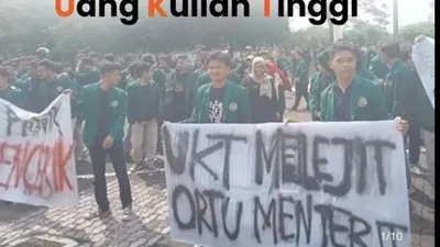 Demo Kenaikan Biaya UKT