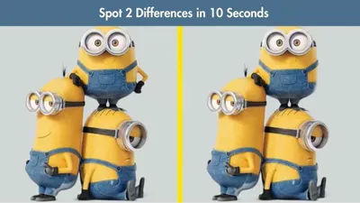 Tes IQ: Temukan 2 Perbedaan pada Gambar Minion