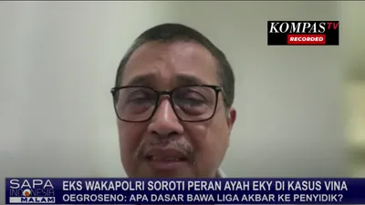 Mantan Wakil Kepala Polri periode 2013-2014, Komjen (Purn) Oegroseno, menyatakan bahwa ayah Eky bisa terancam dipecat jika terbukti merekayasa penanganan kasus pembunuhan Vina.