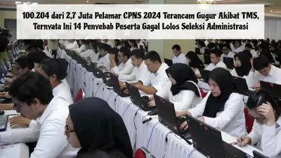 Dari banyaknya peserta yang memilih instansi, jumlah yang telah submit atau mengakhiri pendaftaran sejumlah 952.581 peserta.