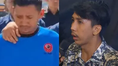  Kolase Foto kiri : Pegi Setiawan dan Kanan: Dede Kurniawan 