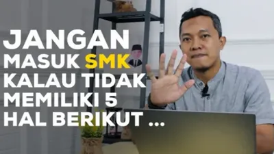Ilustrasi 5 Hal yang Sudah Dipastikan Sebelum Masuk SMK
