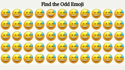Tes Penglihatan: Temukan Emoji Paling Berbeda Pada Gambar Ilusi Optik Ini dalam 5 Detik