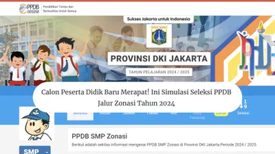 PPDB jalur zonasi diperuntukkan untuk calon peserta didik baru yang tinggal dalam wilayah zonasi yang telah ditetapkan oleh pemerintah daerah.