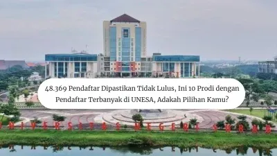 Ilustrasi. Daftar 10 prodi dengan pendaftar terbanyak di UNESA