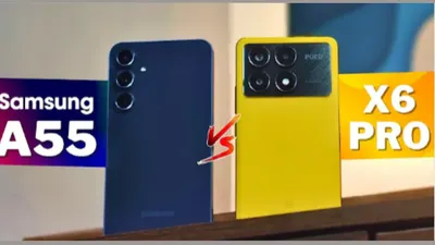 Perbandingan Samsung Galaxy A55 dan Poco X6 Pro