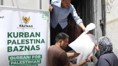 Baznas Kirim Daging Kurban untuk Palestina