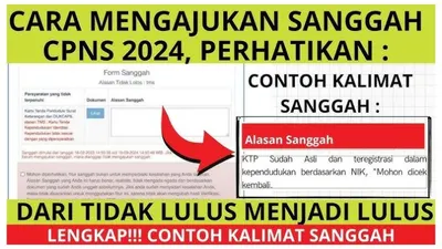 Masa sanggah seleksi administrasi CPNS tahun 2024