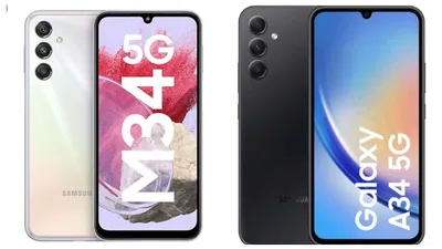 Samsung Galaxy M34 5G vs Samsung A34 5G