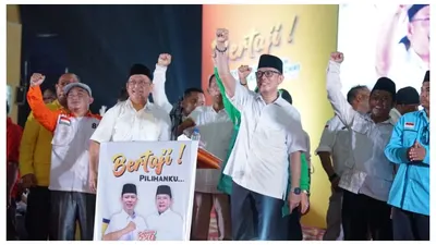 Deklarasi pasangan bakal calon Bupati OKU H Teddy Meilwansyah dan Bakal Calon Wakil Bupati OKU H Marjito Bachri