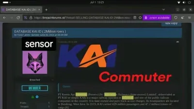 PT KAI Commuter belum angkat bicara terkait dugaan kebocoran data pengguna KAI commuter yang tersebar dan viral di sosial media X.