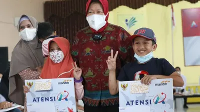 Khusus penerima bantuan yang beralih dari PT Pos ke KKS akan menerima nominal lebih besar karena mencakup periode Juli hingga Desember 2024.