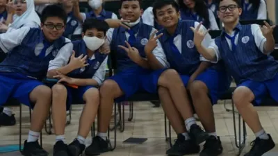 Salah satu SMP swasta terbaik di Bandung