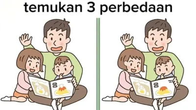 Temukan 3 perbedaan pada gambar sebagai tes penglihatan agar lolos SKD