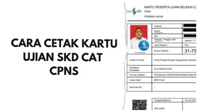 Jadwal, ketentuan, dan cara mencetak kartu ujian SKD CPNS tahun 2024