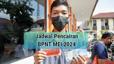 Ilustrasi. kapan pencairan bansos BPNT Mei 2024