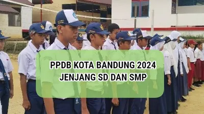 Ilustrasi PPDB Kota Bandung 2024 lengkap jadwal, dokumen alur dan jalur pendaftaran.