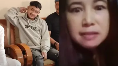 Kolase Tangkapan Layar kiri: Pegi Setiawan Cianjur  dan Widya
