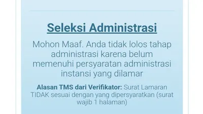 Berdasarkan timeline CPNS 2024, pengumuman hasil Administrasi pasca Masa Sanggah dilaksanakan dalam rentang waktu 23-29 September 2024.