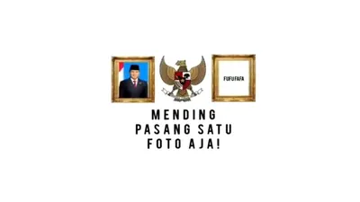Gerakan ini mengajak untuk memasang presiden terpilih Prabowo Subianto saja dan wakil presiden Gibran Rakabuming Raka tidak diberi foto dan diganti dengan tulisan Fufufafa.