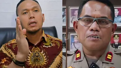 Herwanto Nurmansyah (kiri) dan Iptu Rudiana (kanan).