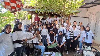 PT Permodalan Nasional Madani (PNM) memberikan reward studi banding kepada Ketua Kelompok Mekaar.