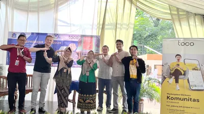 Kolaborasi toco dan SMKN 30 Jaksel di  Entrepreneur Day: Get Ready to be Youngpreneur