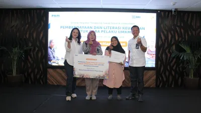 Sambut HUT Ke-32, BRI-MI Gandeng PNM Gelar TJSL Dorong Pemberdayaan UMKM Perempuan